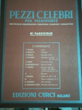 Pezzi celebri per - , pianoforte
