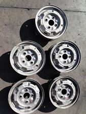 SET N.4 CERCHI FERGAT FERRO ORIGINALI 4 FORI 14" 5Jx14 11 72B USATI FIAT LANCIA