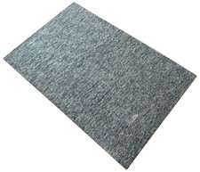 Tappeto Blu Beige 100% Lana