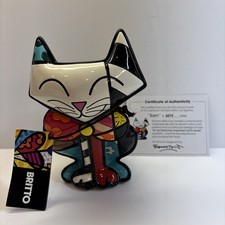 Figurina gatto Romero Britto