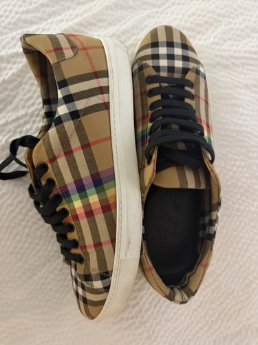 Sneakers uomo burberry check - burberry,