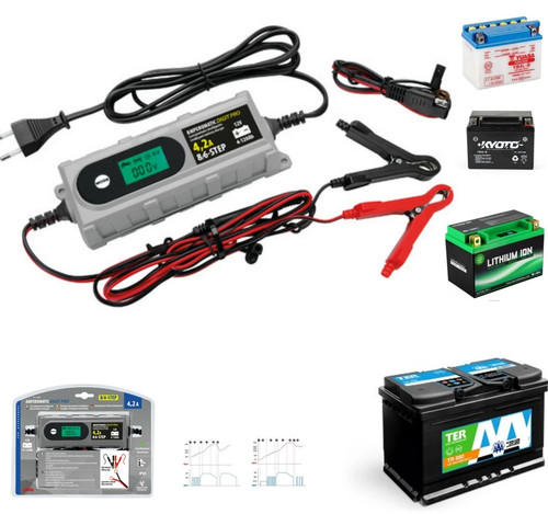 Carica batteria moto - batteria,