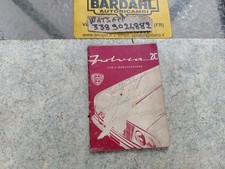 LANCIA  Flavia 2C- uso e