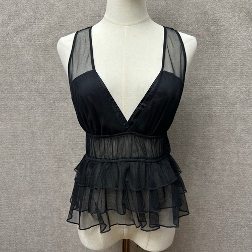 Top zara nero maglia - zara,