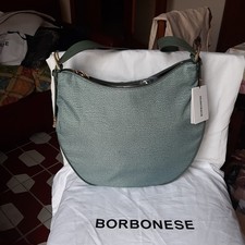 BORBONESE - Borsa Luna Color Verde Pastello