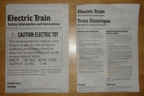 Lego treno elettrico - lego,
