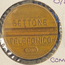 Gettone telefonico public - gettone,