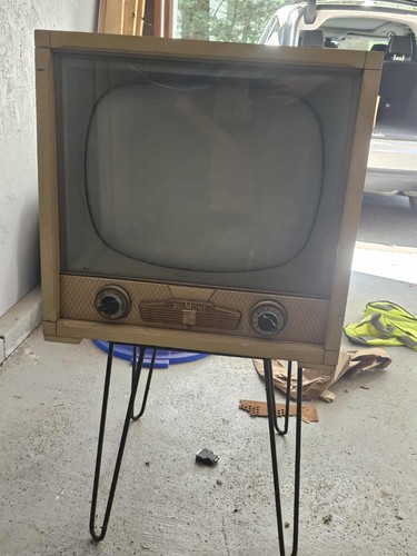 Raro antico televisore - raro,