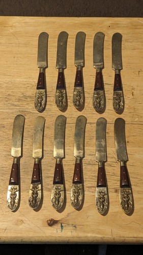 Posate ottone vintage - in, o