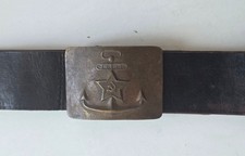 Originale cintura sovietica di un marinaio della Marina dell'URSS anni '80