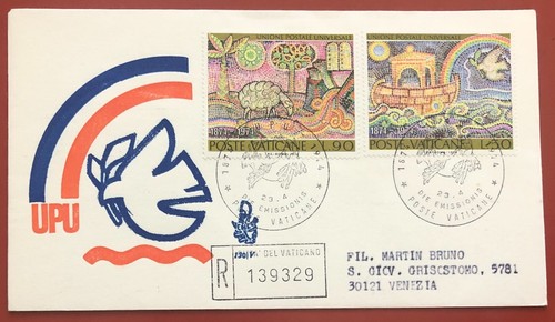 Poste vaticane fdc - -, 1974