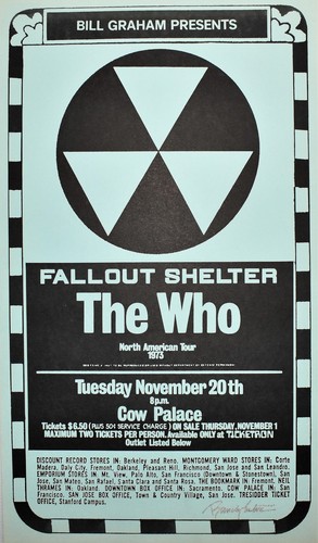 Poster concerto the who 1973 - poster,