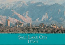 C4 - Cp Cartolina Salt Lake City Utah Stati Uniti - Fg Vg 1994