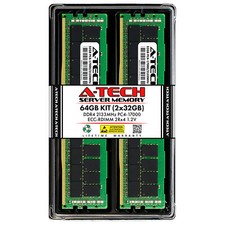 64 GB 2x 32 GB PC4-2133 RDIMM