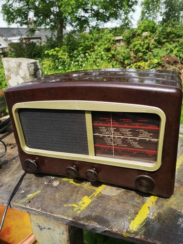 Radio epoca bachelite - radio, bachelite.