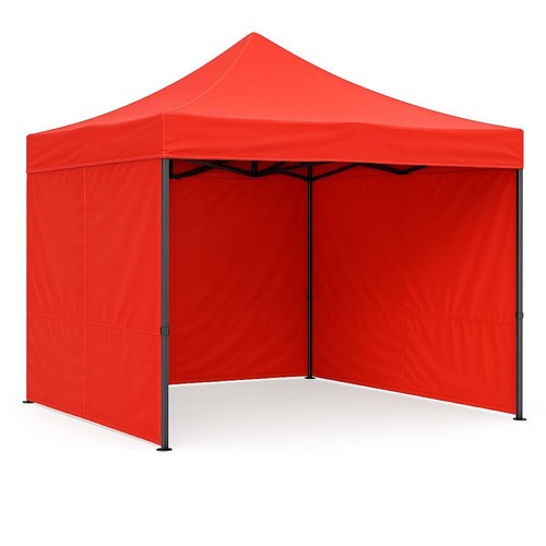 Tenda laterale rossa - , per