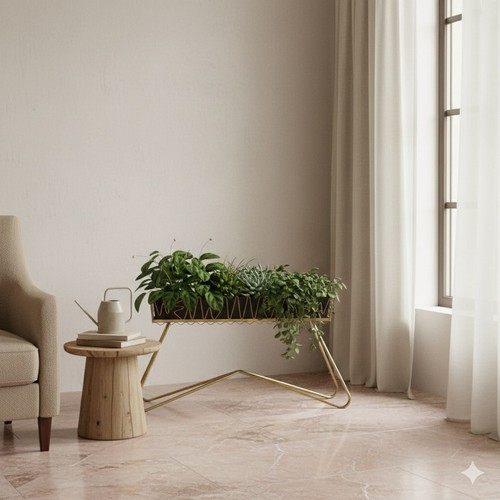 Fioriera vintage ottone - fioriera,