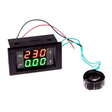 Black Digital Ammeter