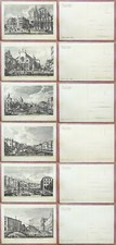 URBIS VENETIARUM EX ANTONII CANAL VENEZIA ITALY ED. A. TESTOLINI 6 CARTOLINE FG