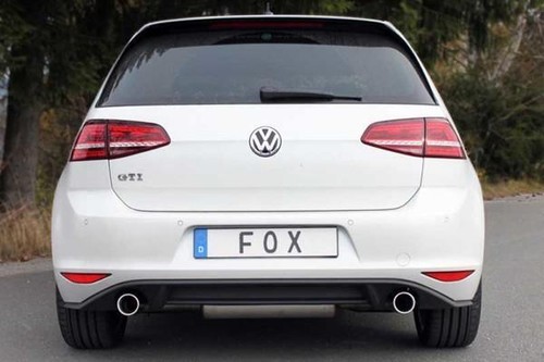 Fox sportauspuff inox - inox, dx