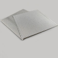 Pannello termico in alluminio goffrato parafiamma in due misure auto da corsa