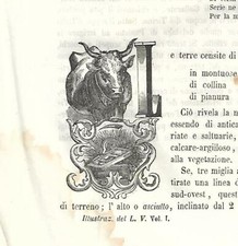 Antique 1858 CAPOLETTERA L