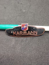 KARMANN GHIA STEMMA SMALTATO ENAMEL EMBLEM BADGE 