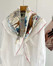 Sciarpa scialle 100% twill