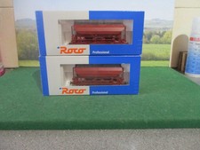 ROCO 1:87 HO 2 X HOPPER WAGON