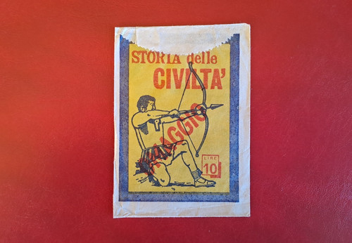 Bustina figurine storia - bustina, figurine:
