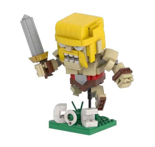 Clash clans barbaro da - clash,