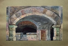 Acquerello Nr 7 Stile Liberty