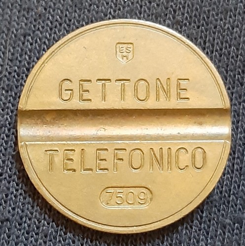 Gettone telefonico 7509 - gettone,