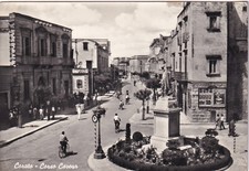 C16891-(PUGLIA, BARI) CORATO CORSO CAVOUR, con passanti e biciclette, 1963