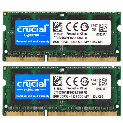 Crucial ddr3l ddr3 1333mhz 8gb - ddr3l,