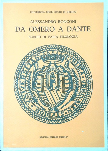 Omero dante scritti di - dante,