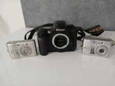 Lotto 3 Fotocamere Digitali Nikon D100 L18 L100 Coolpix Non Funzionanti