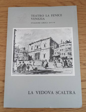 LIBRETTO LA VEDOVA SCALTRA, E