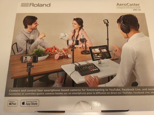 New roland aerocaster - aerocaster, live