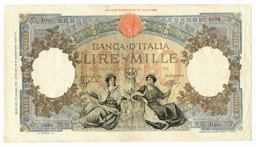 1000 lire capranesi - 1000,