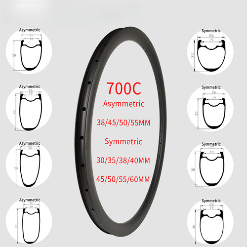 Cerchi carbonio 700c - carbonio,