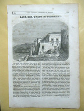 stampa antica CASA DI TORQUATO