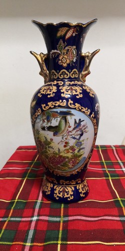 Vaso porcellana decorato - , a