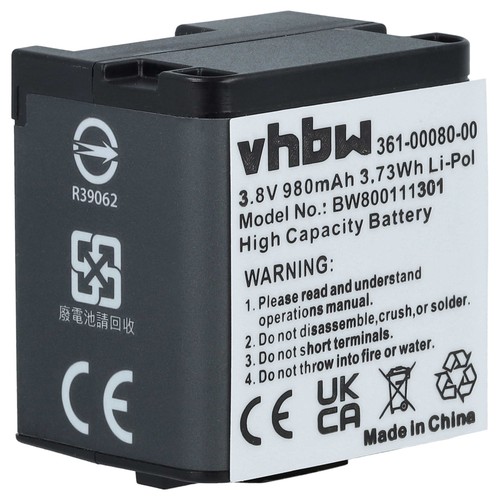 Batteria per garmin virb - batteria, x