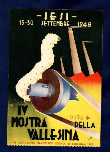Jesi 1948 cartolina - 1948, con