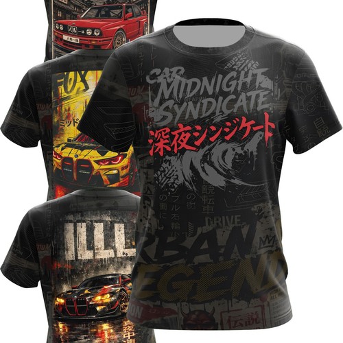 Shirt jdm street racing - t-shirt,