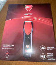 Tagliacapelli Regolabarba A Batteria Ricaricabile Imetec Ducati HC719 Steering