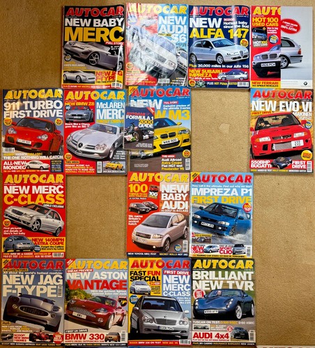 Autocar magazines year 2000 - "autocar",