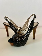 Décolleté Bruno Premi in Pelle Traforata