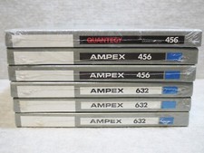 Lotto nastri audio ampex - lotto, 6